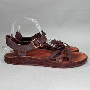 Chaco Women's Brown Leather Strappy Sandals